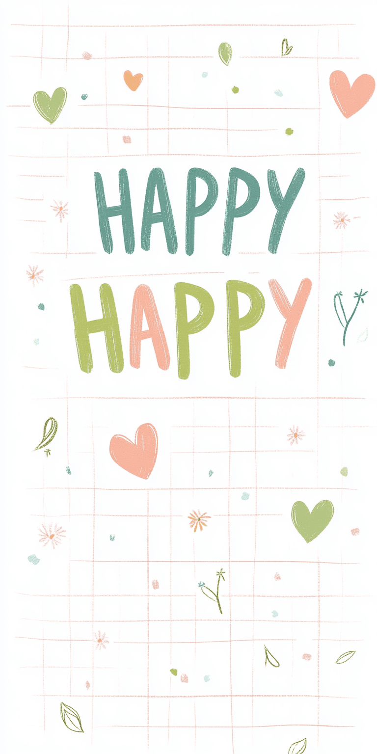 Happy Gang original repeating artwork