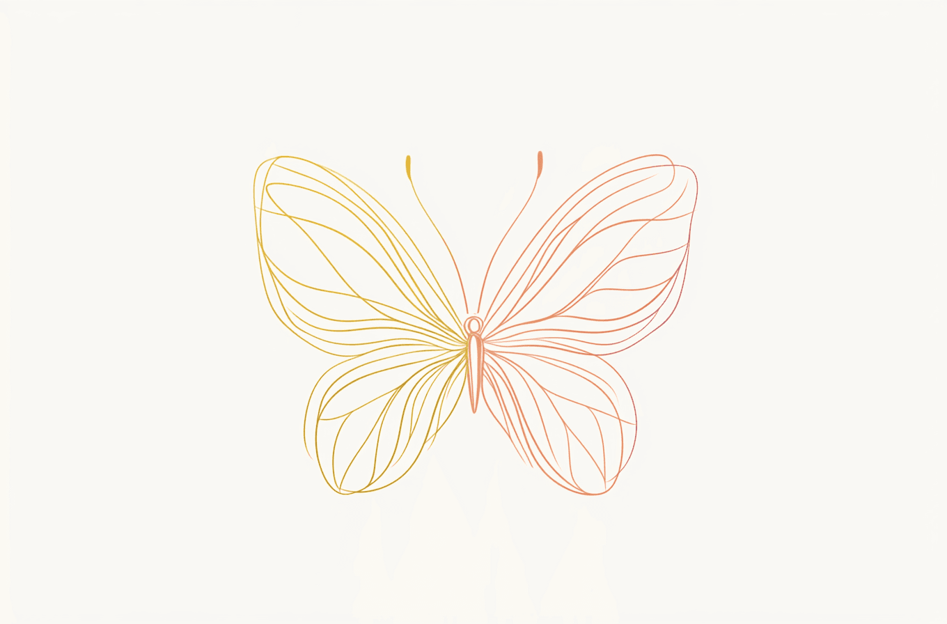 Butterfly Spin original repeating artwork