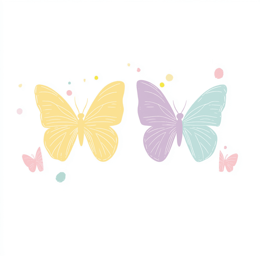 Butterfly Tint original repeating artwork