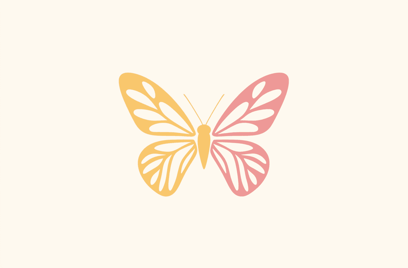 Butterfly Tone original repeating artwork