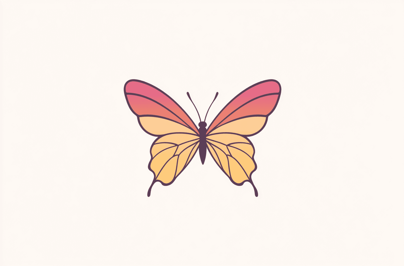 Butterfly Session original repeating artwork