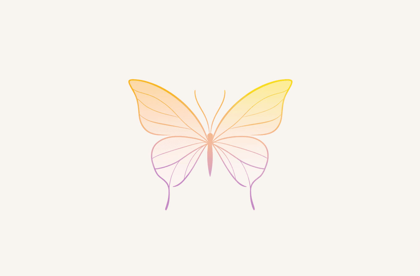 Butterfly Loop original repeating artwork