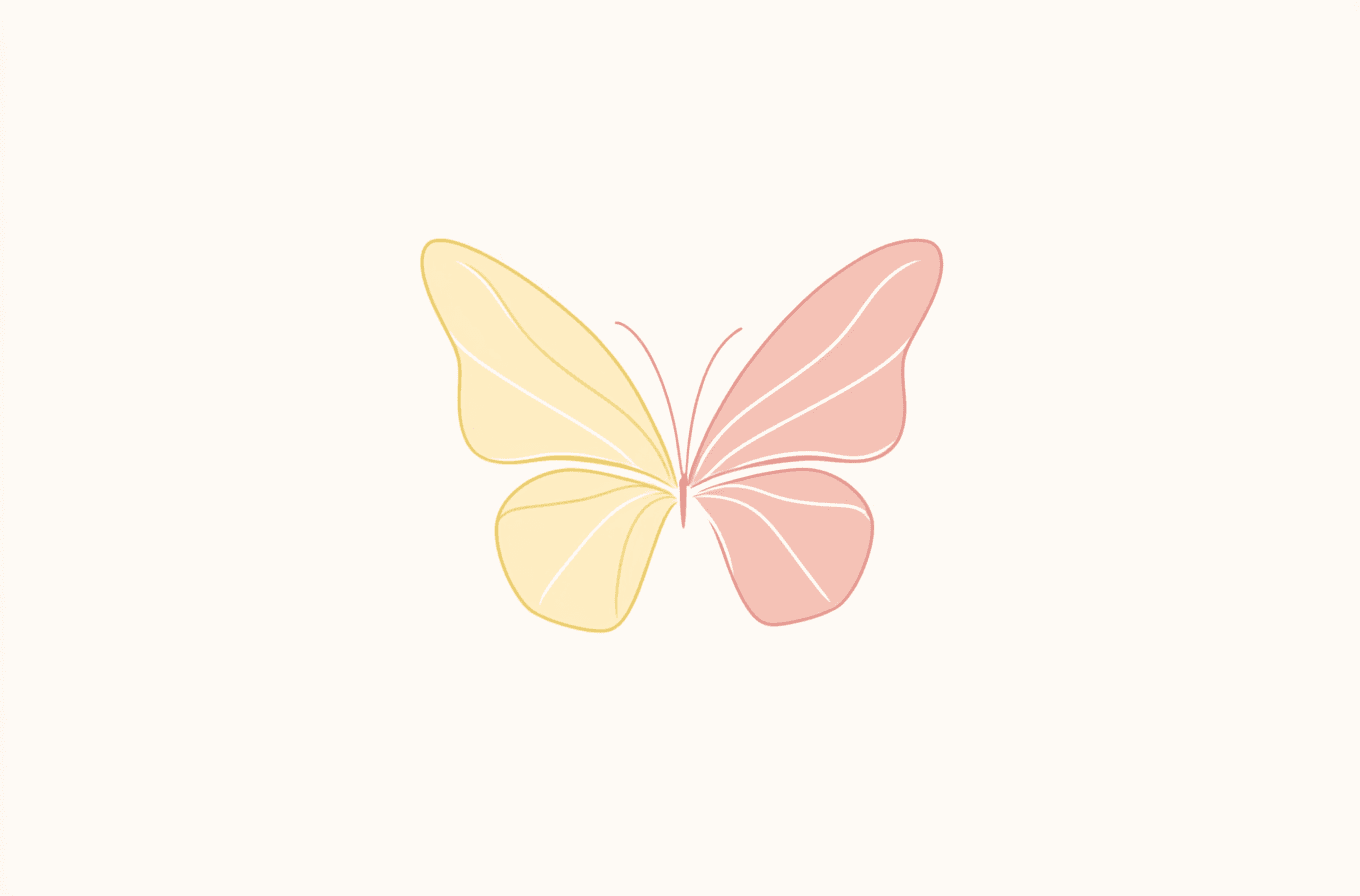 Butterfly Spark original repeating artwork