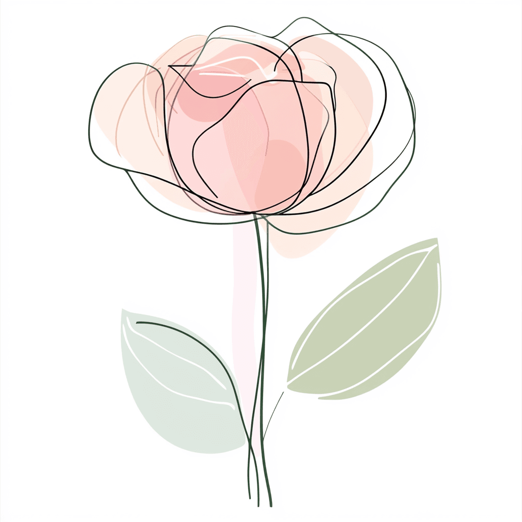 Line Rose Collective original repeating artwork