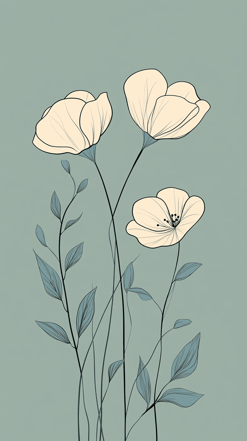 Blossom Harbor original repeating artwork