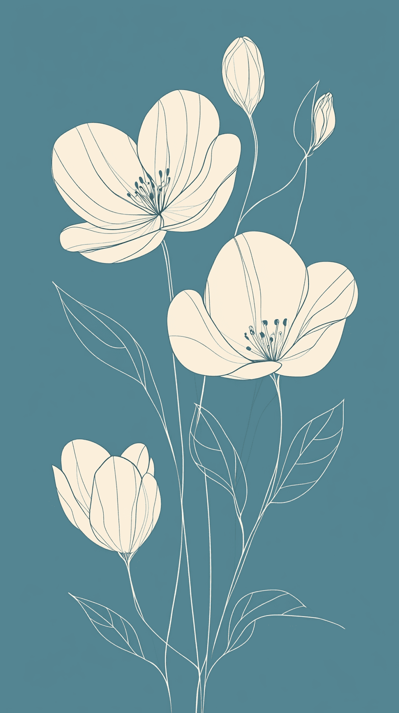 Blossom 196 original repeating artwork