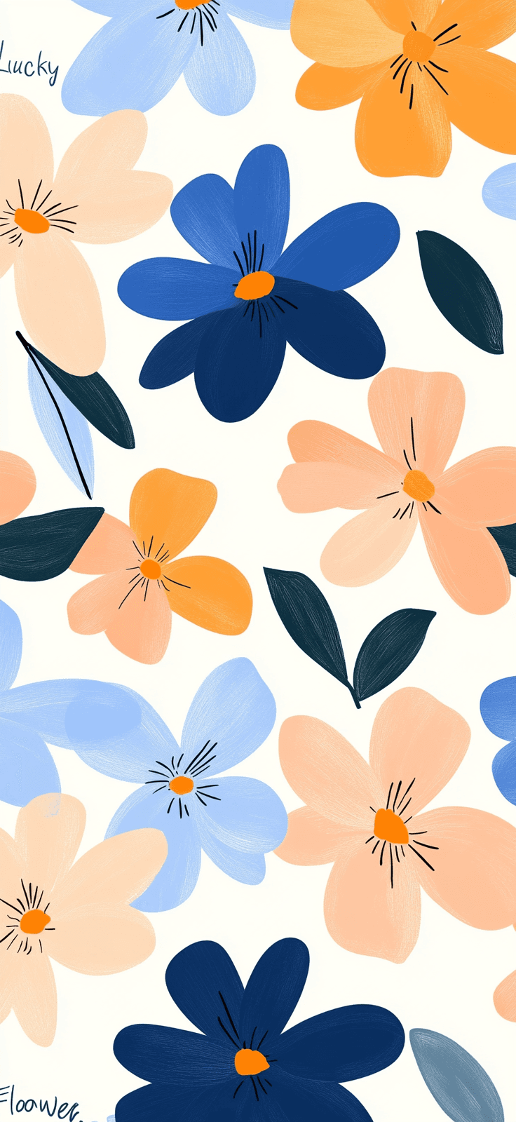 Blossom 747 original repeating artwork