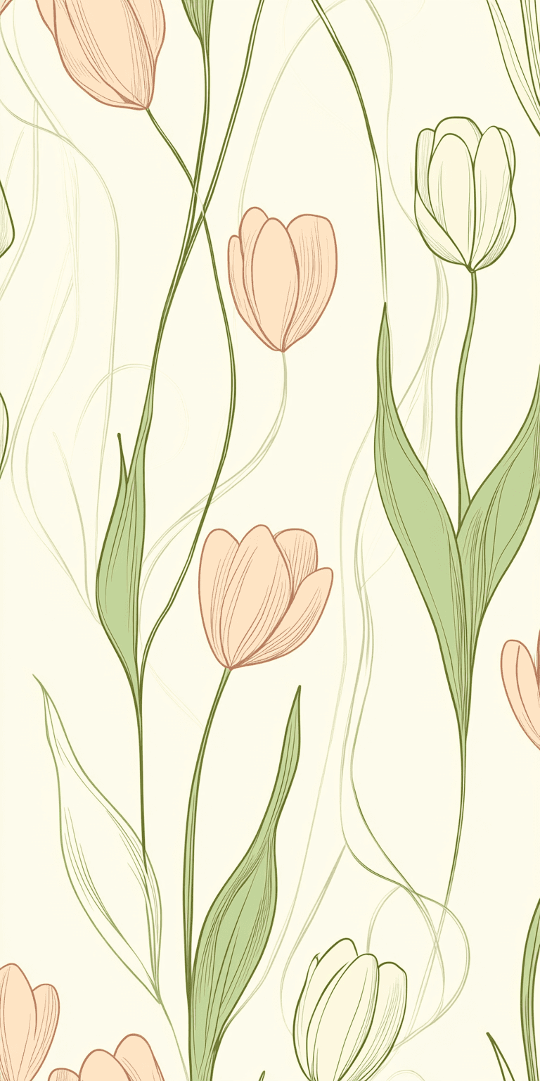 Tulip Tone original repeating artwork