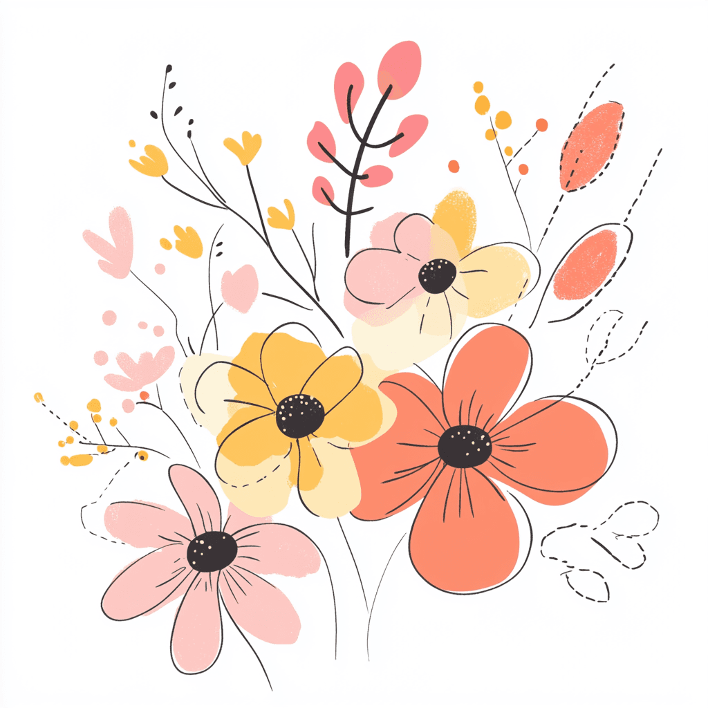 Blossom 738 original repeating artwork