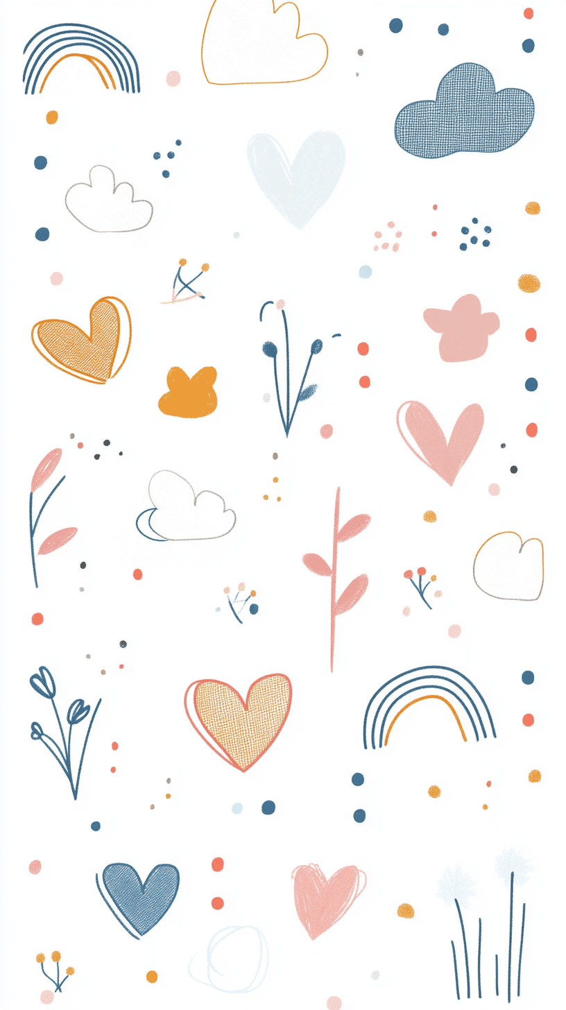 Cute original repeating artwork