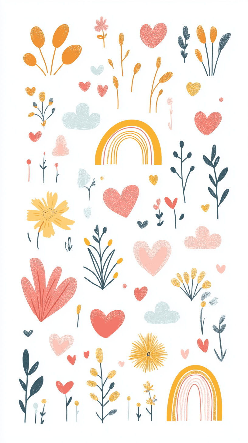 Cute Picnic original repeating artwork