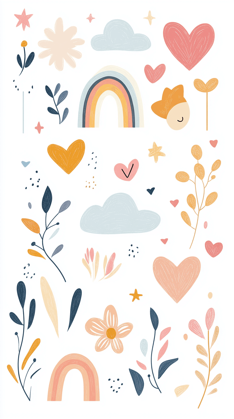 Cute Bop original repeating artwork