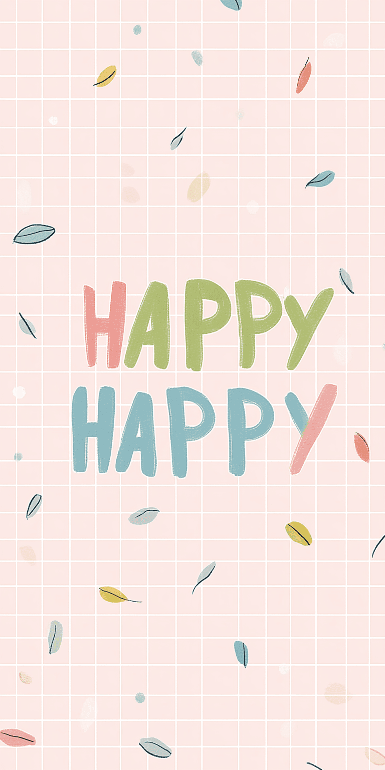 Happy Crew original repeating artwork