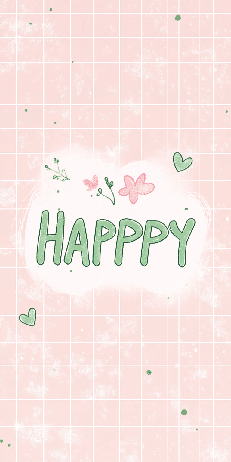 Happy Pals original repeating artwork