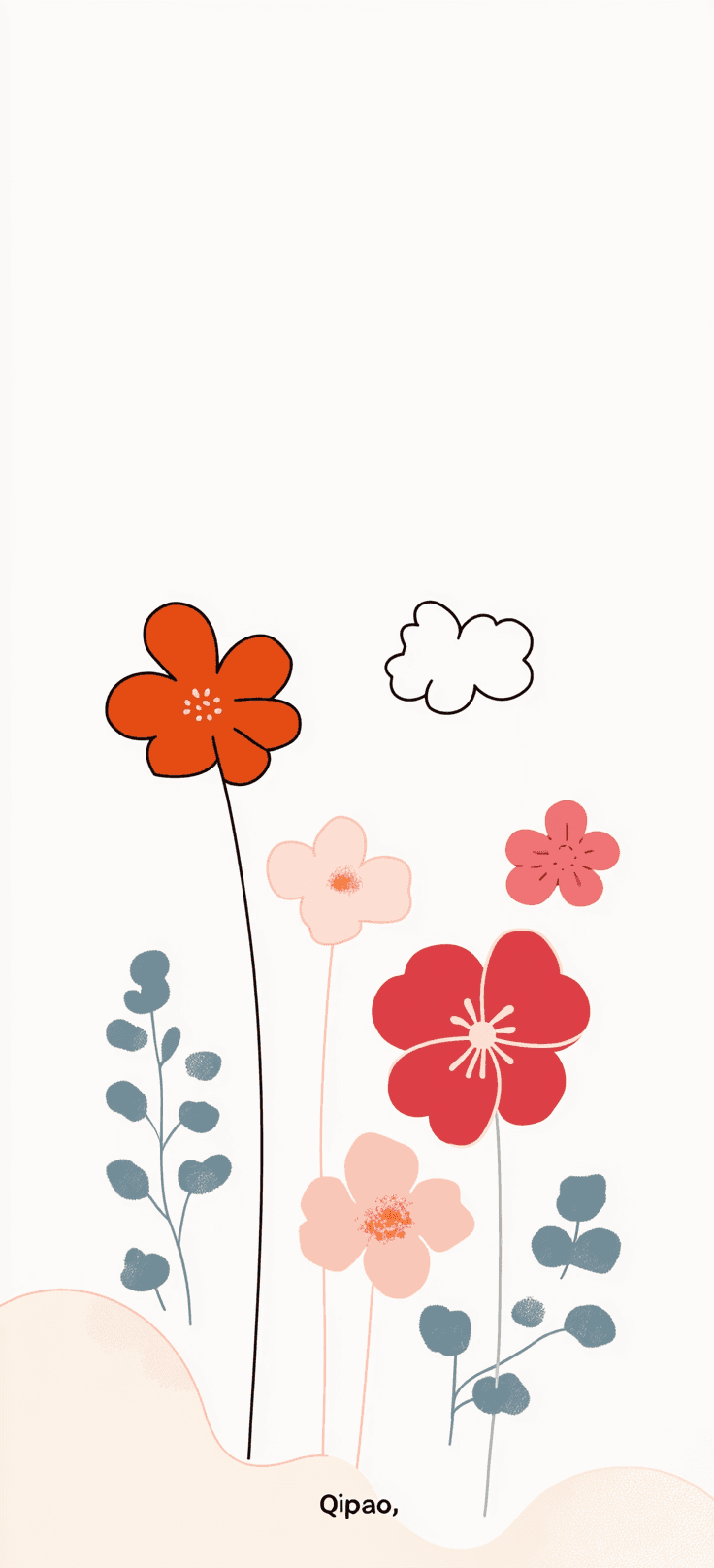 Blossom 352 original repeating artwork