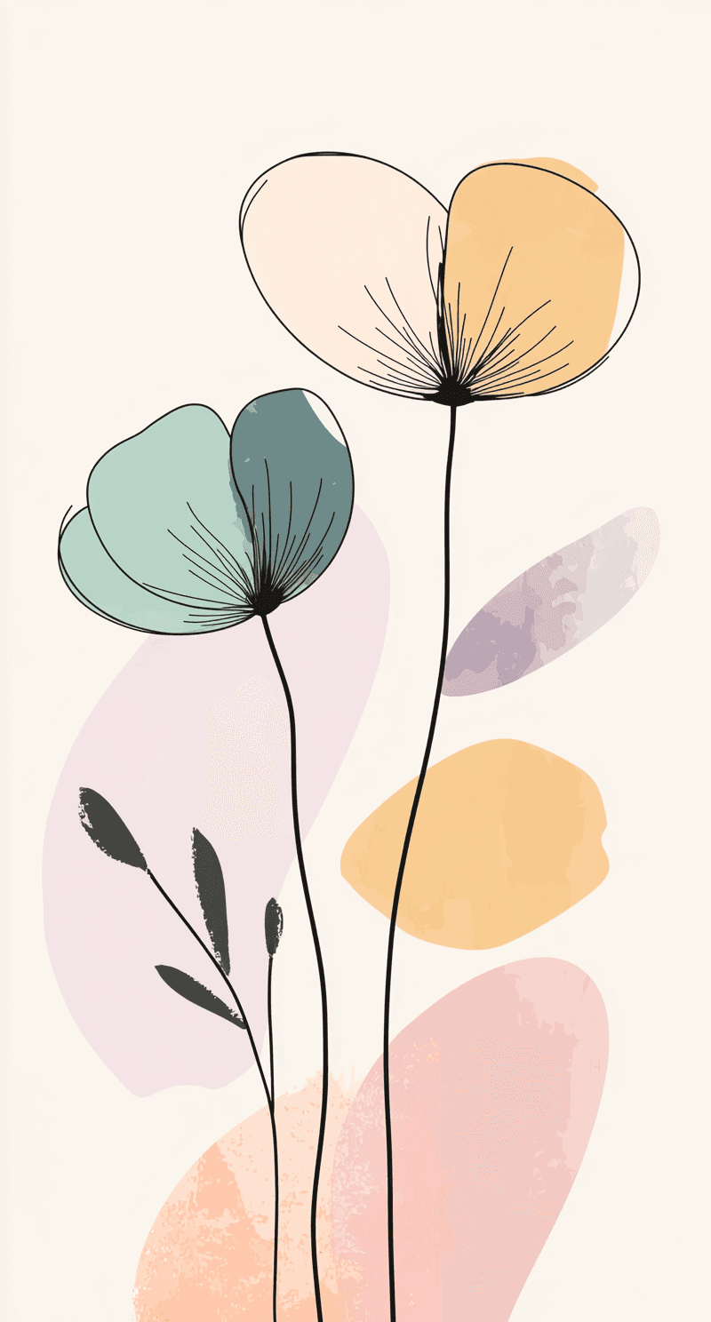 Line Parade original repeating artwork