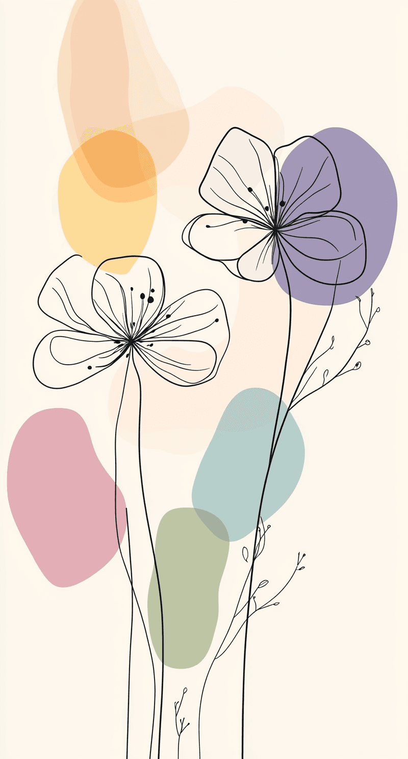 Line Party original repeating artwork