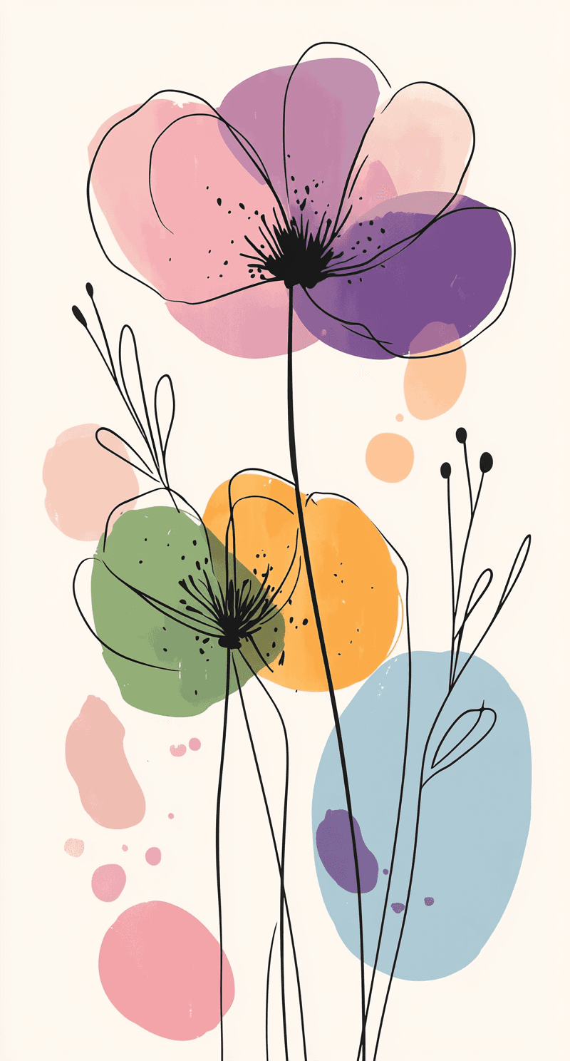 Line Sprint original repeating artwork