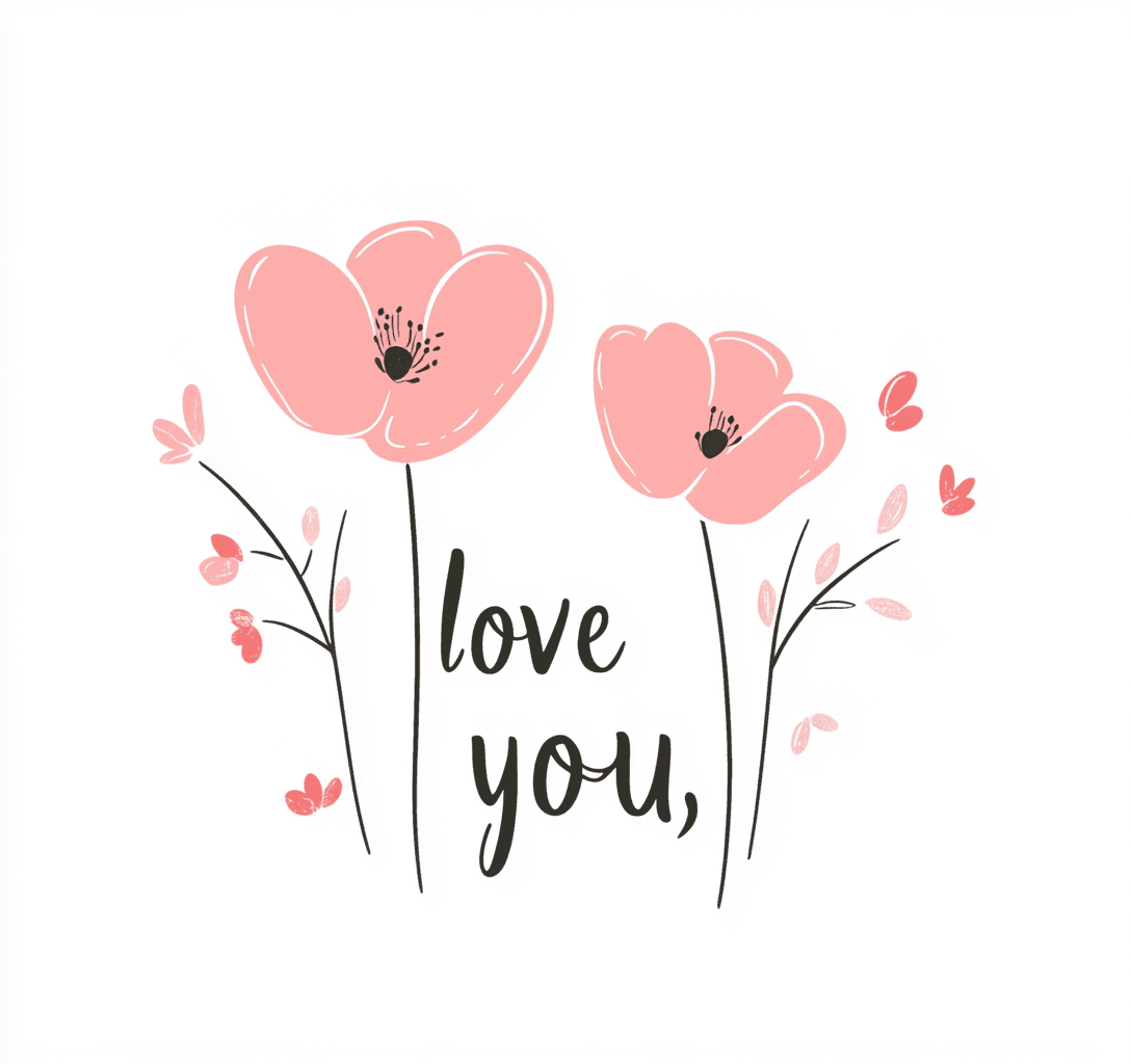 Love You Squad original repeating artwork
