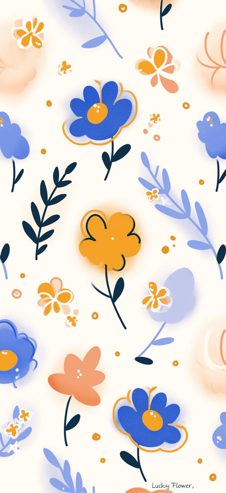 Blossom Print original repeating artwork
