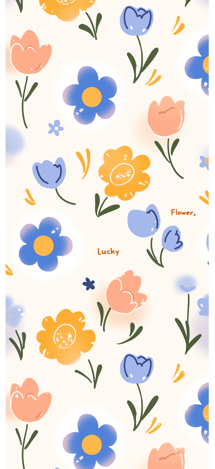 Blossom 338 original repeating artwork