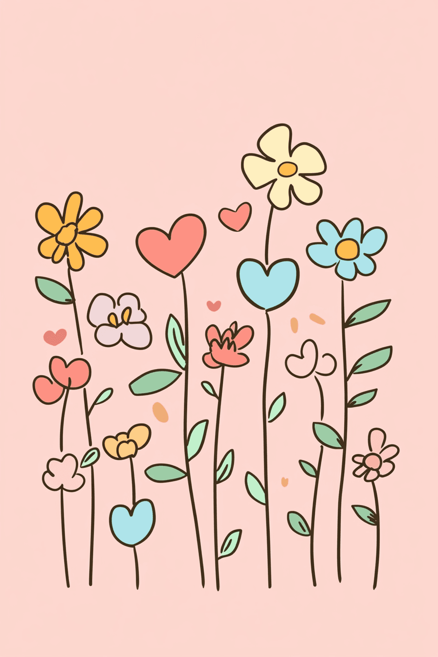 Blossom 847 original repeating artwork