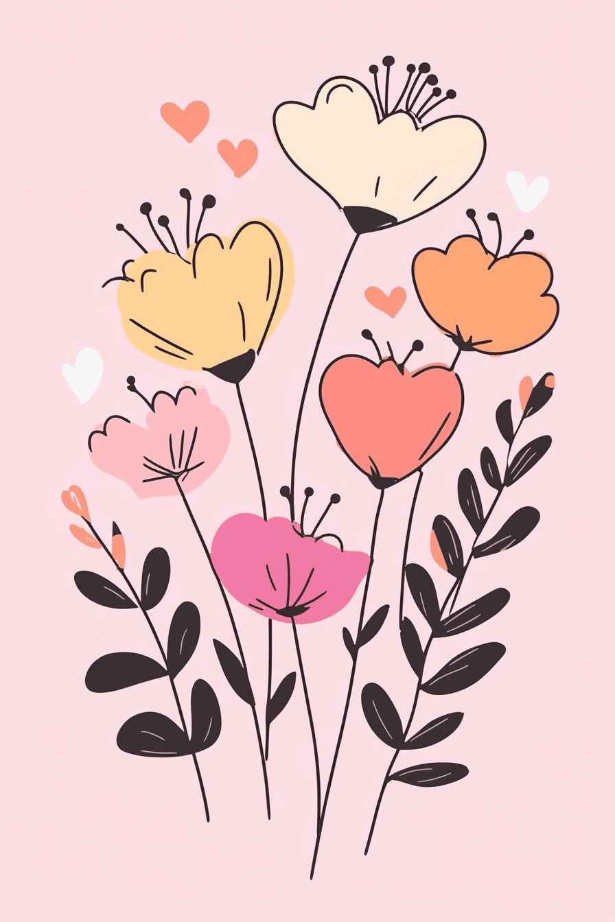 Blossom 219 original repeating artwork