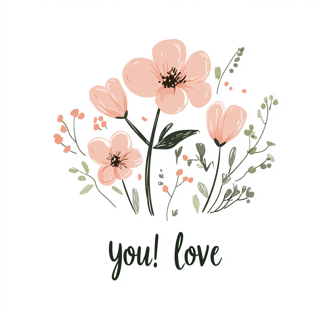 Love You Show original repeating artwork