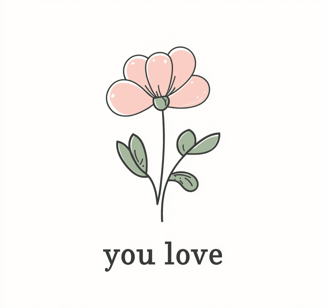 Love You Team original repeating artwork