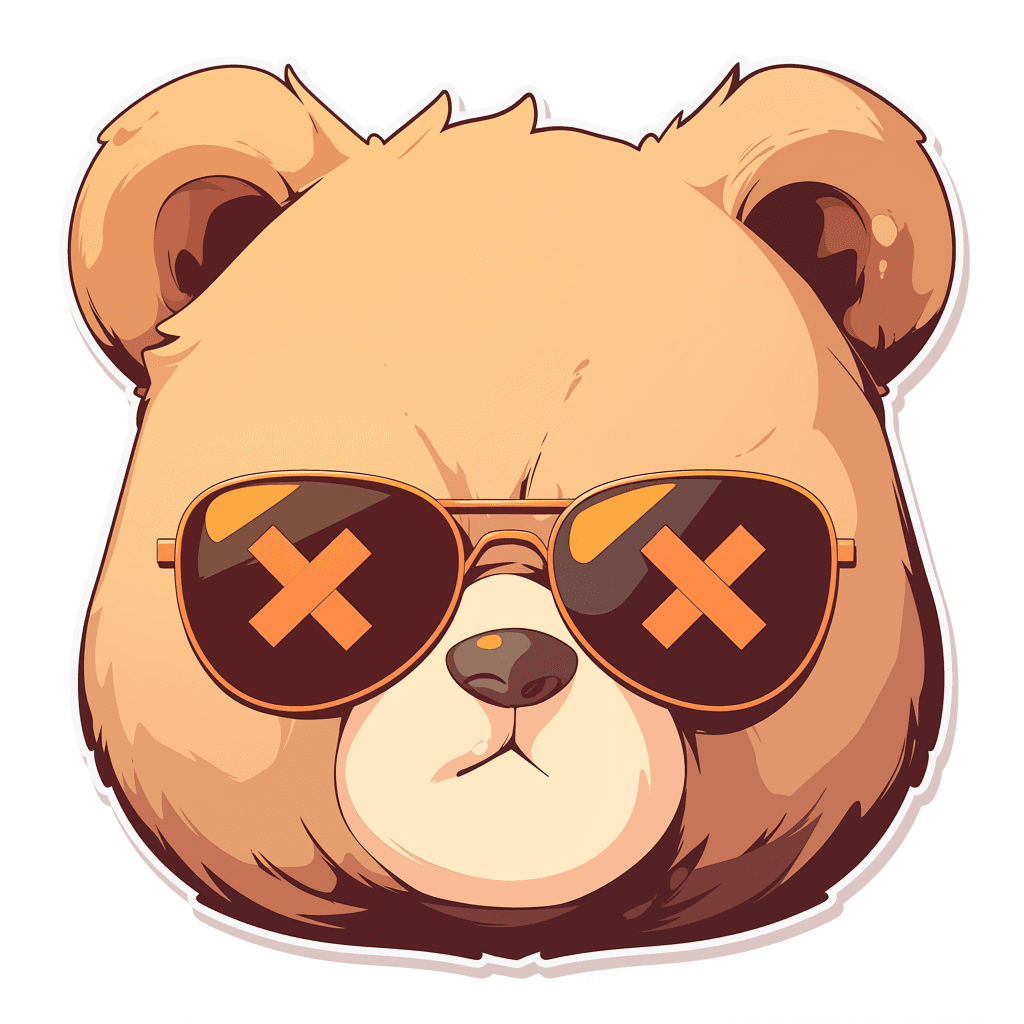 Bear Spark original repeating artwork