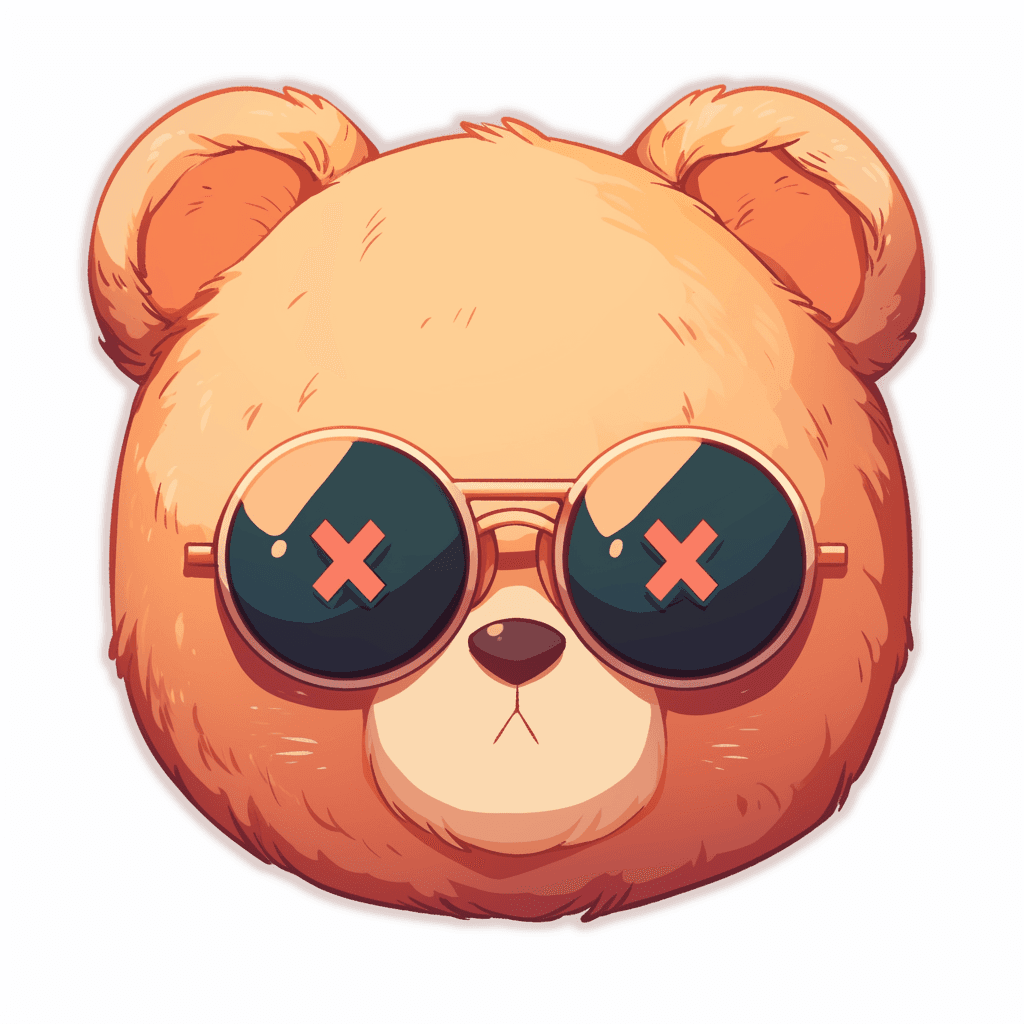 Bear Parade original repeating artwork