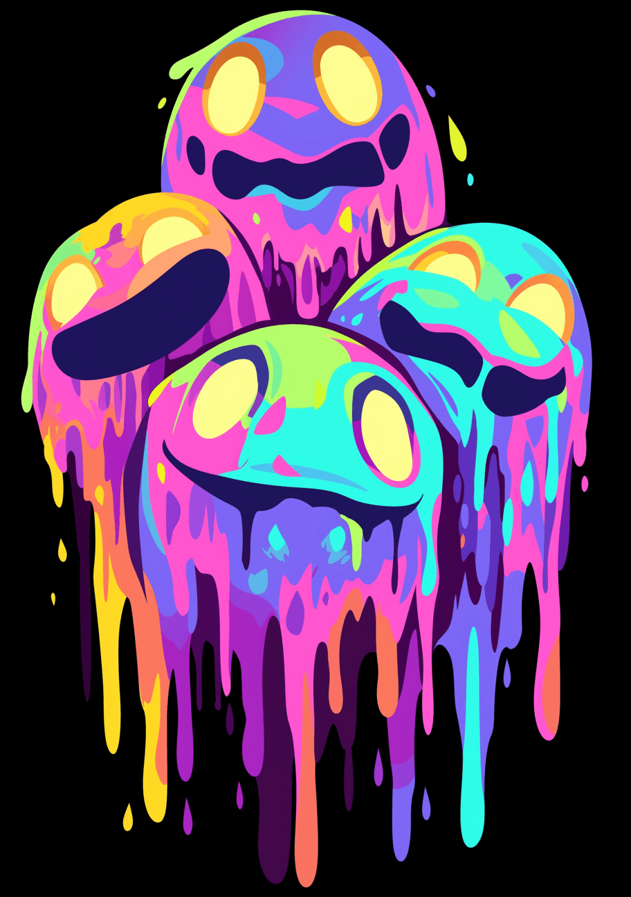 Skull Tint original repeating artwork