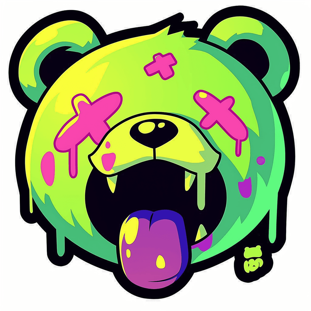 Bear 454 original repeating artwork