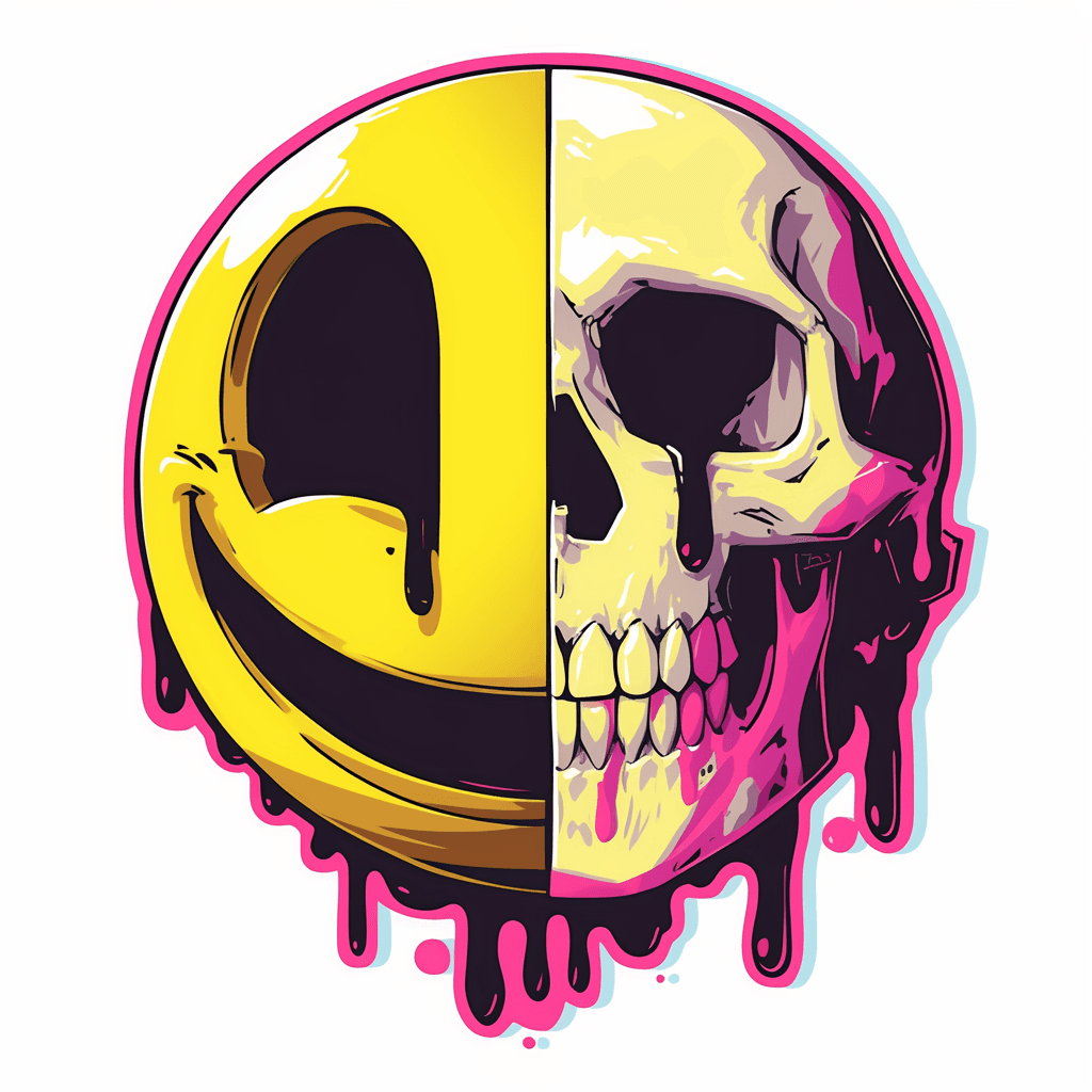 Skull Rhythm original repeating artwork