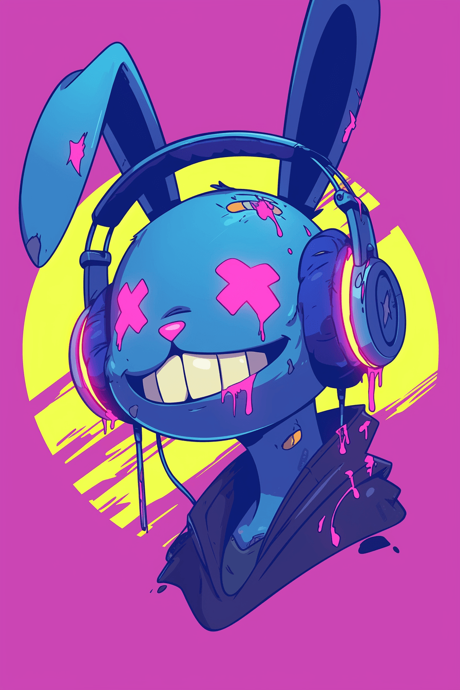 Bunny 232 original repeating artwork