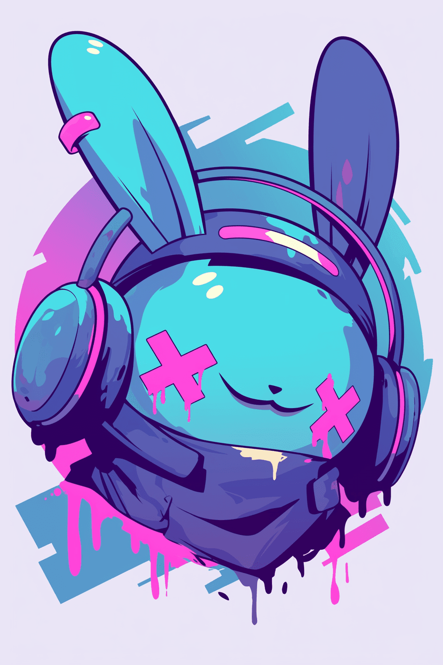 Bunny 218 original repeating artwork