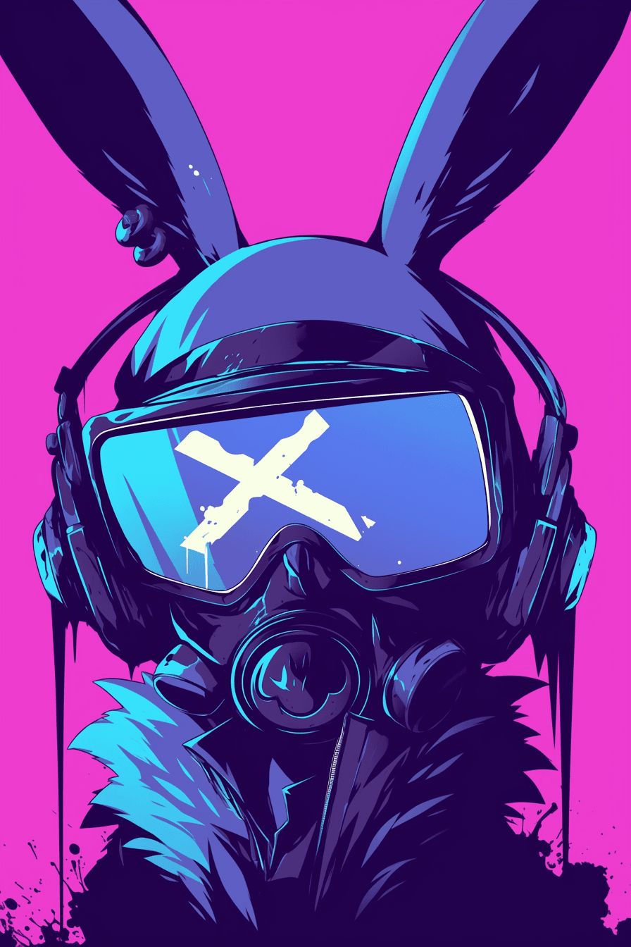 Bunny 313 original repeating artwork