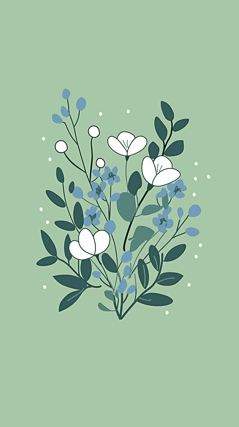 Blossom Rush original repeating artwork