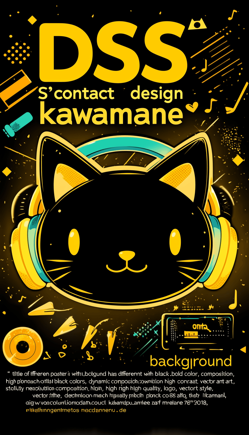 Cat 016 original repeating artwork