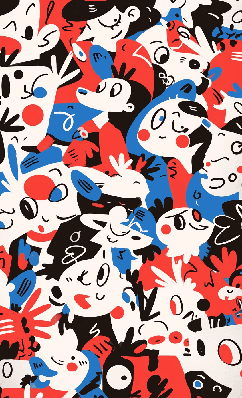 Design 264 original repeating artwork