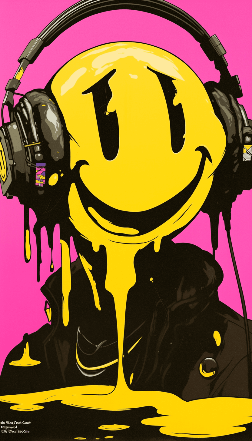 Emoji original repeating artwork