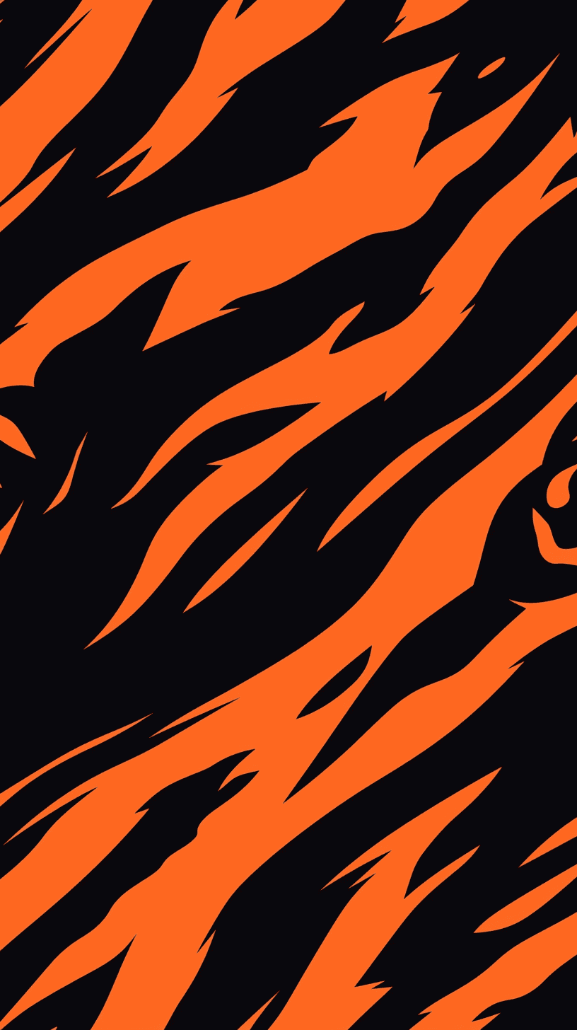 Tiger Drift original repeating artwork