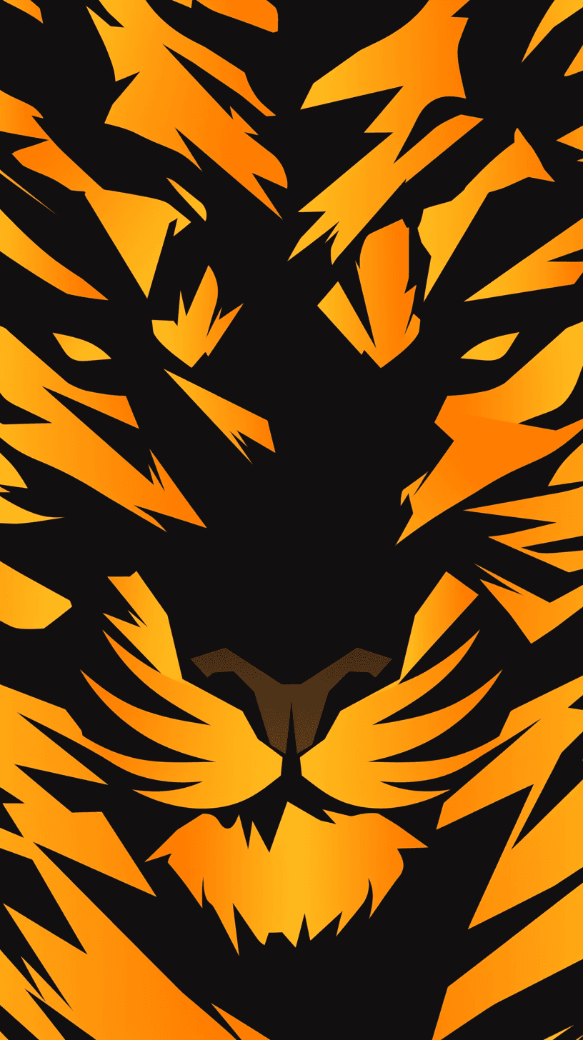 Tiger original repeating artwork