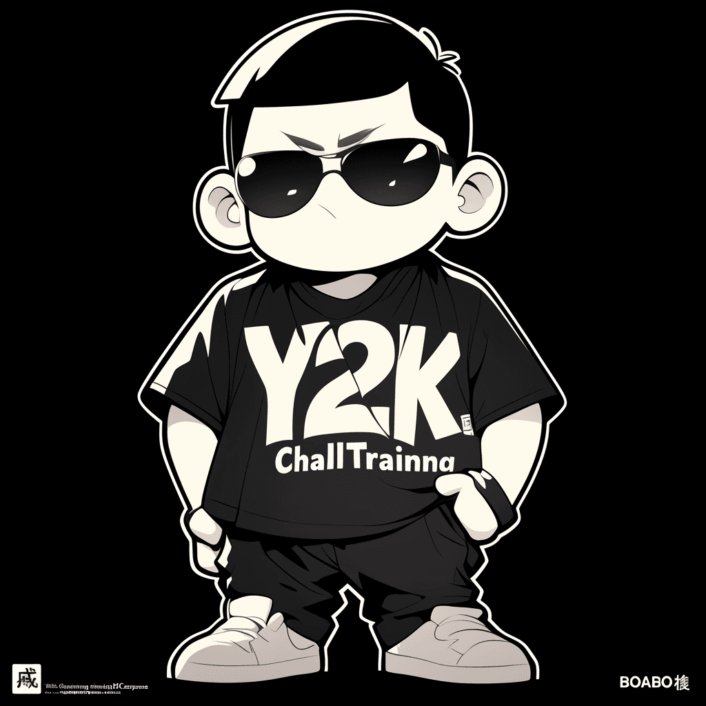 Cool Kid original repeating artwork