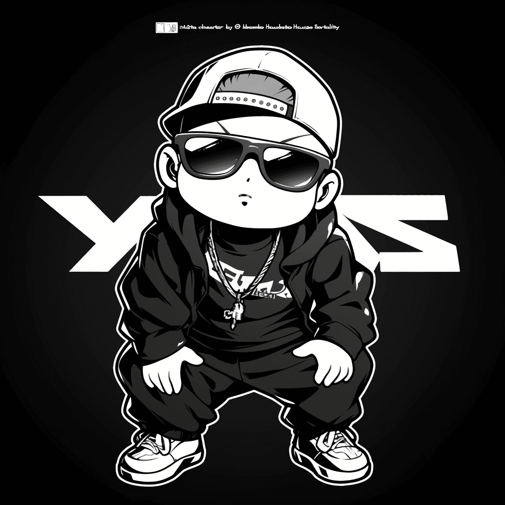 Cool Kid Club original repeating artwork