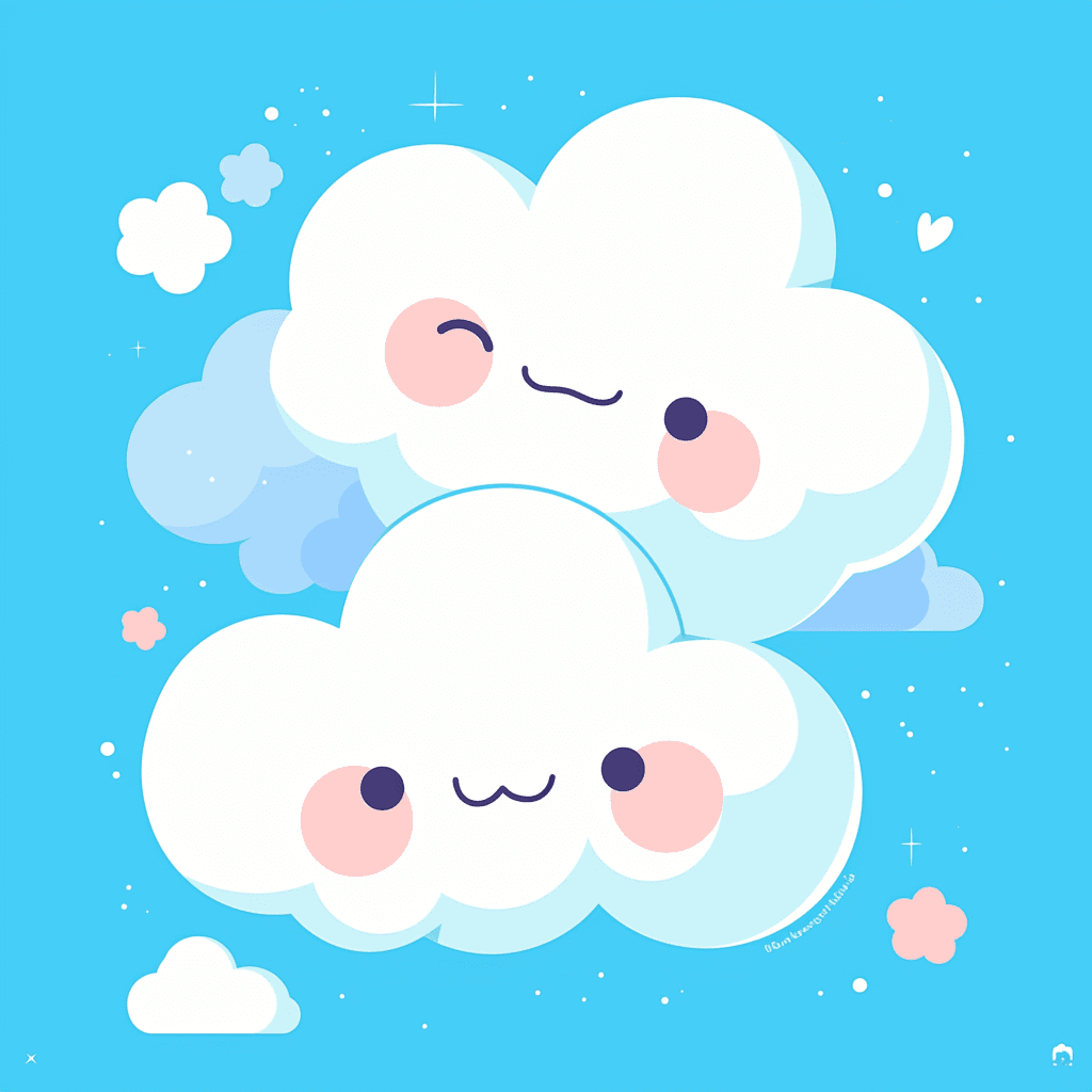 Cloud 354 original repeating artwork