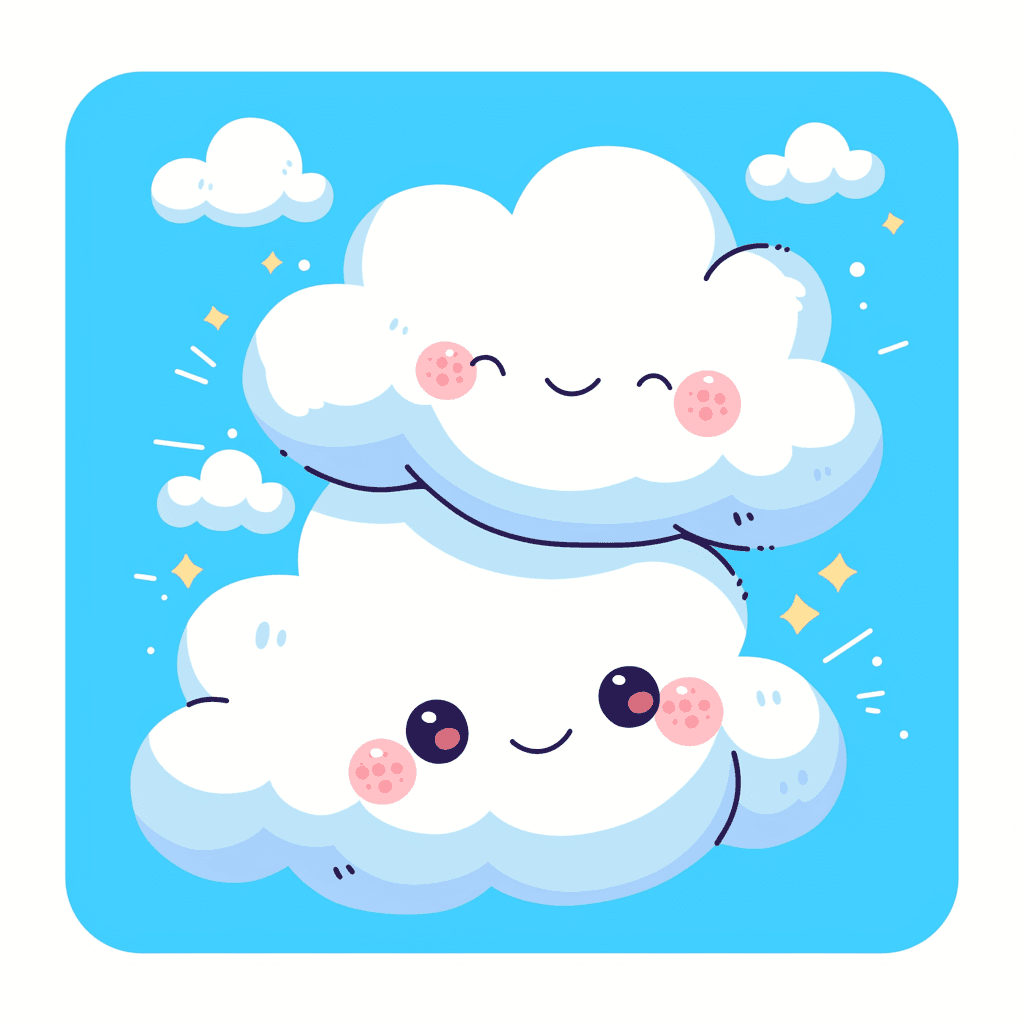 Cloud Roam original repeating artwork