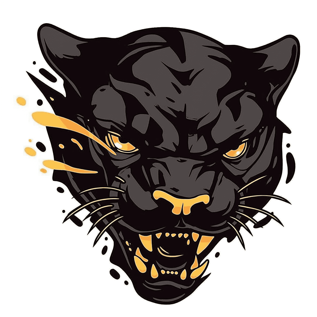 Leopard Track original repeating artwork