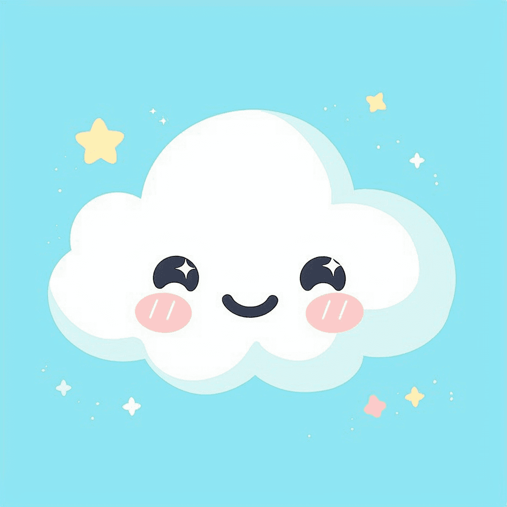Cloud 001 original repeating artwork