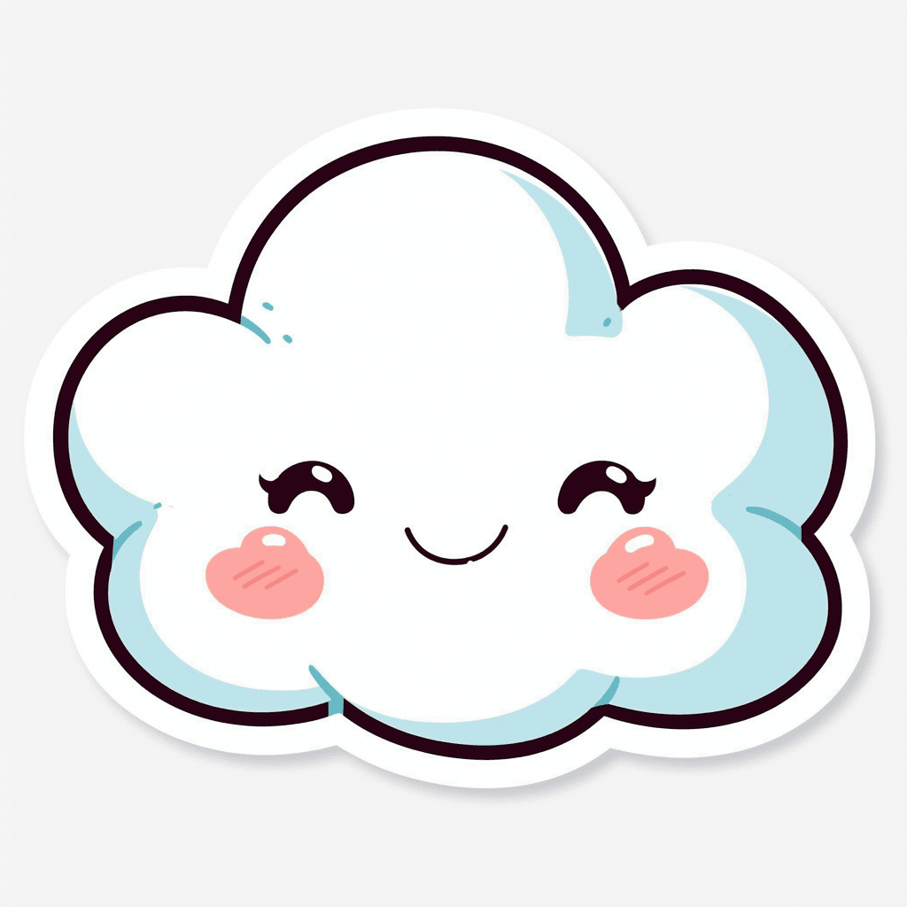 Cloud Squad original repeating artwork